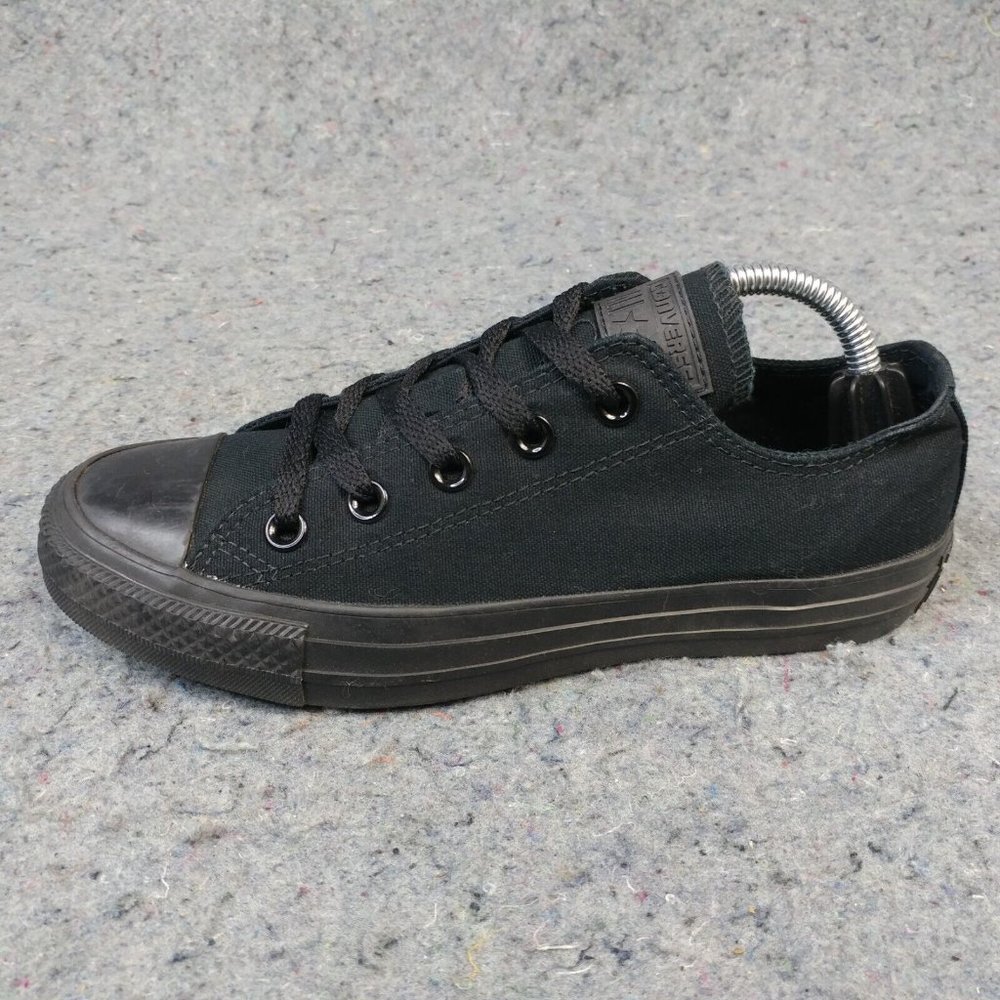 Converse All Star Womens Shoes Size 6 Canvas Sneakers Black M5039 Low Top
